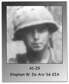 A1-29 Stephen W. De Aro �66 KIA